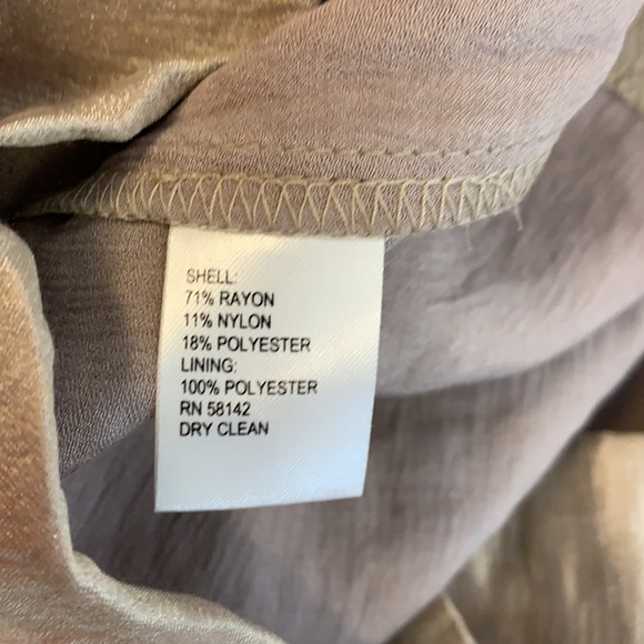 London Times metallic shimmer cocktail dress - Picture 6 of 6